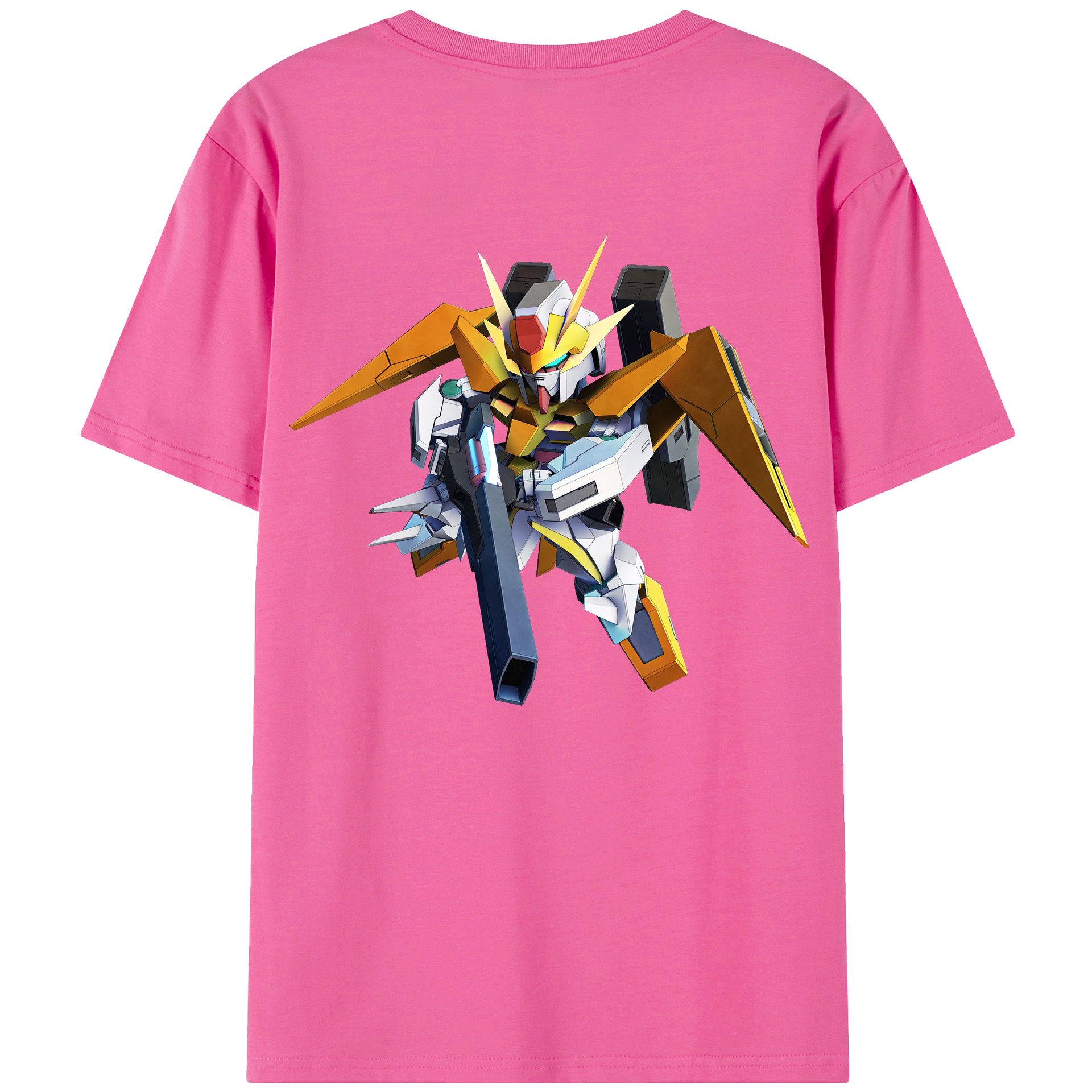 （画像用） 機動戦士ガンダム Mobile Suit Gundam レディース半袖Tシャツ(バックプリント)